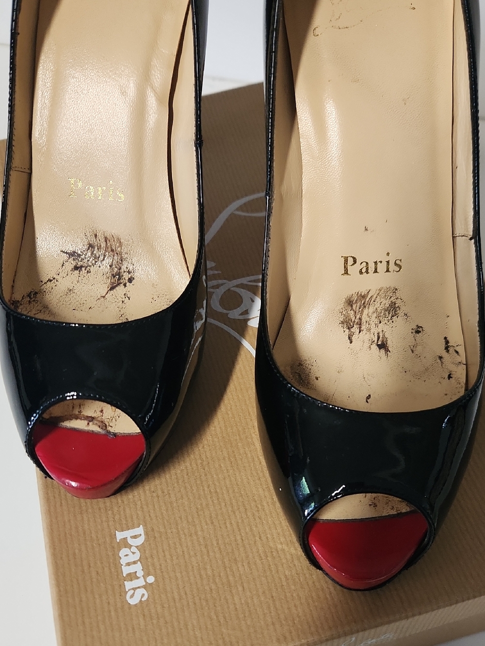 Christian Louboutin Patent Leather Heels - Picture 6 of 9